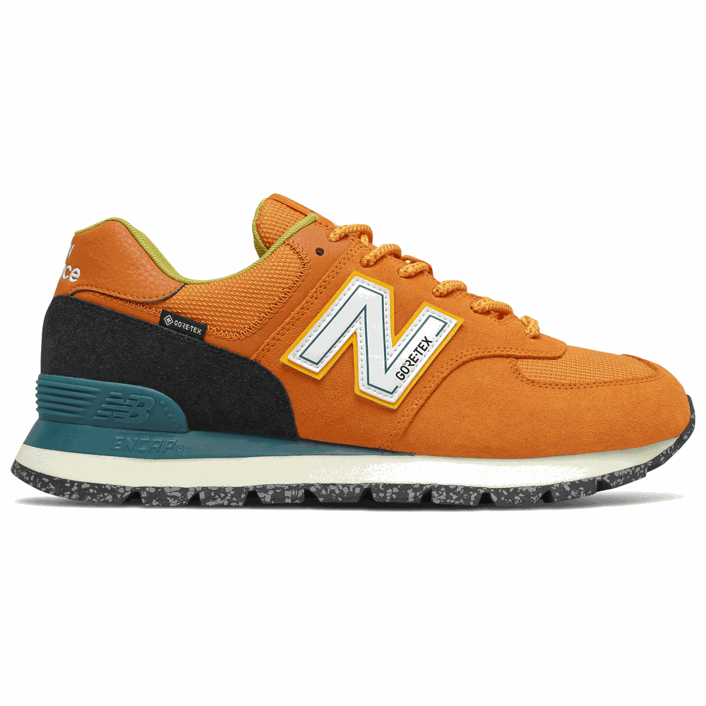 Buty New Balance M574DGEX Gore–Tex – pomarańczowe