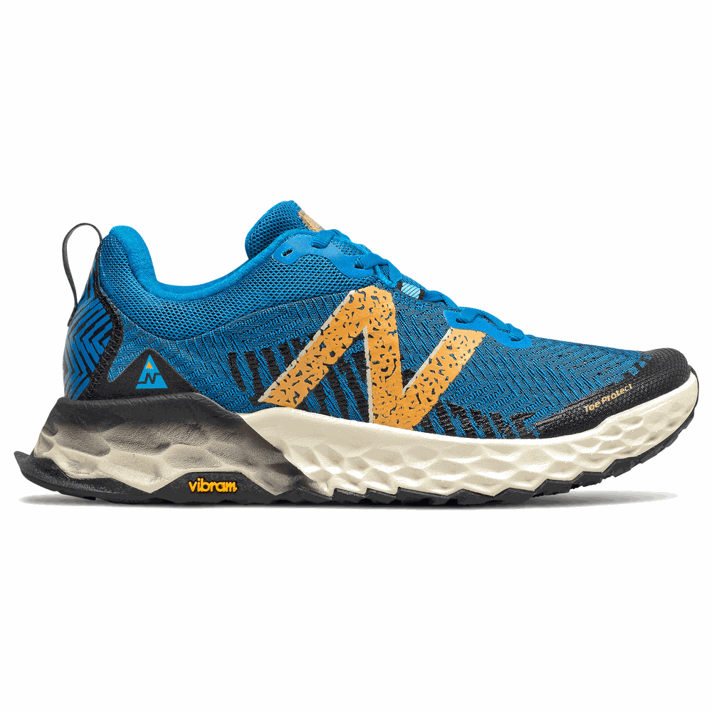 Buty New Balance Fresh Foam Hierro v6 - MTHIERV6 - niebieskie