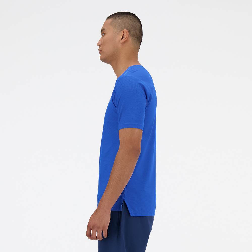 Koszulka męska New Balance MT41281BUL – niebieska