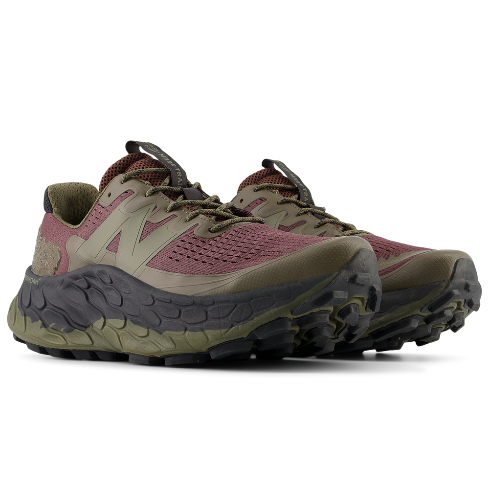 Buty męskie New Balance Fresh Foam X More Trail v3 MTMORNAD – bordowe