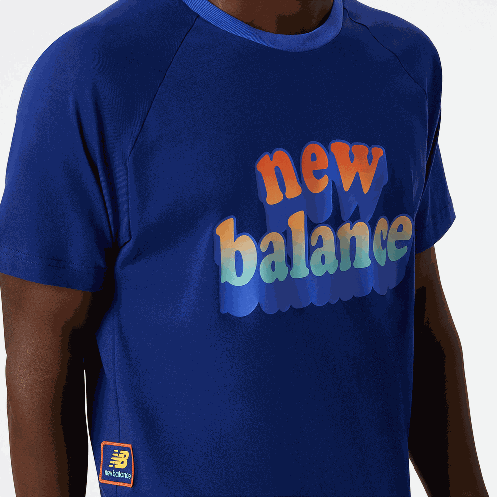 Koszulka New Balance MT21564VBE – granatowa