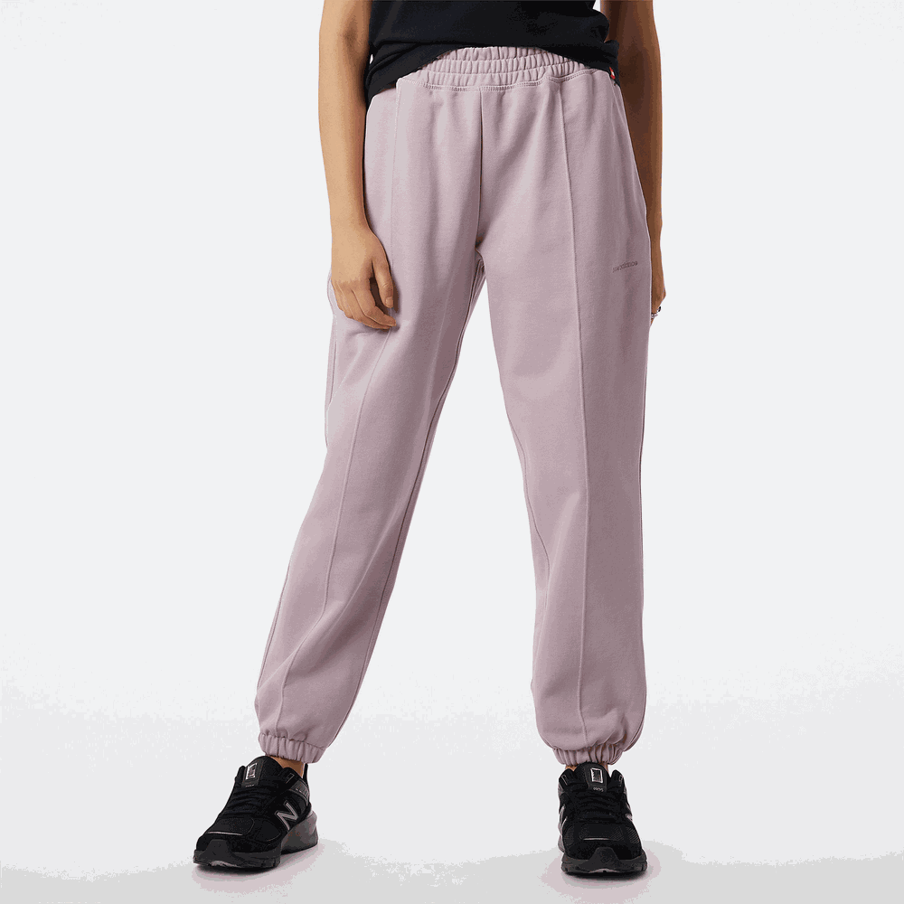 Spodnie damskie New Balance WP23553VSW – różowe