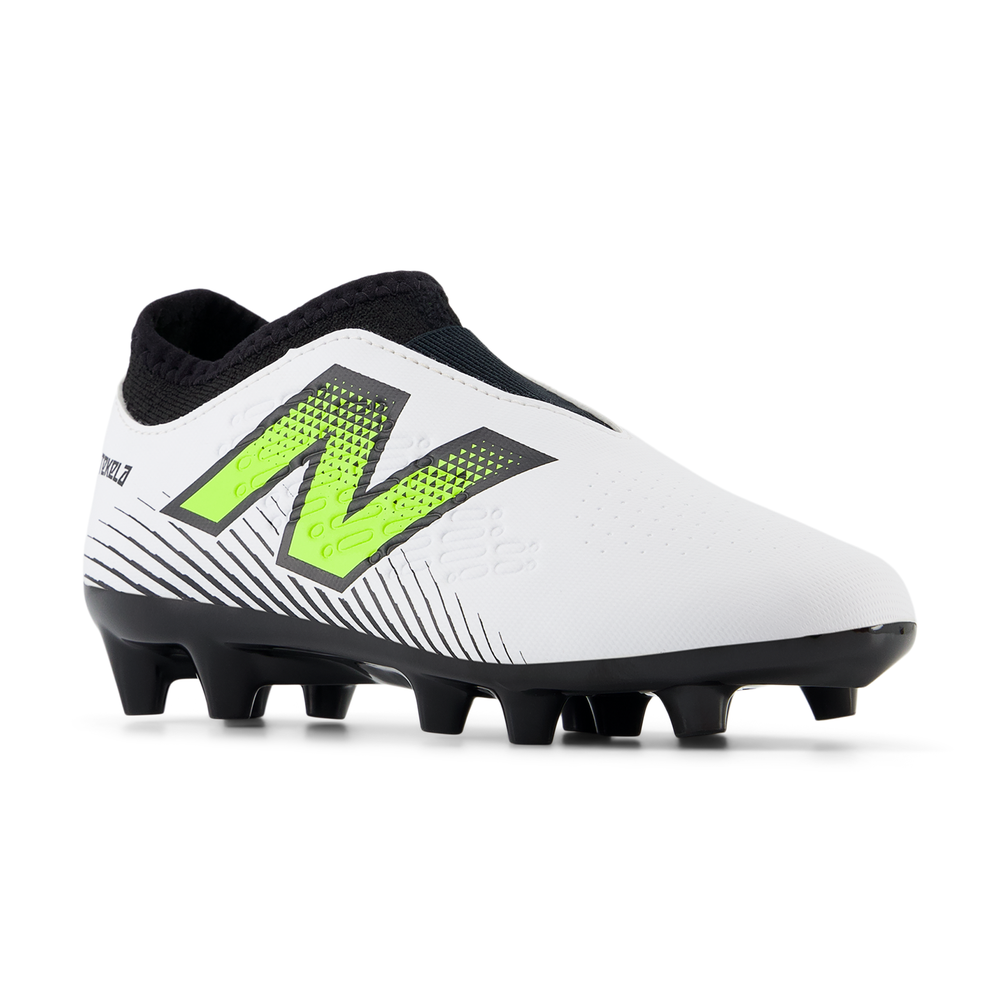 Korki dziecięce New Balance TEKELA V4+ MAGIQUE JNR FG SJT3FH45 – białe