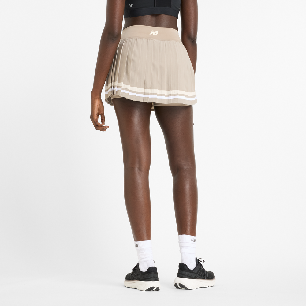 Spódnica damska New Balance WK51402ADS – beżowa