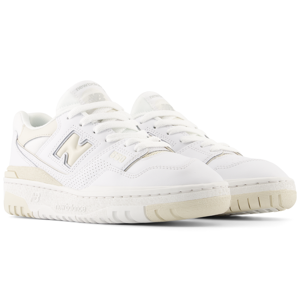 Buty dziecięce New Balance GSB550BK – białe