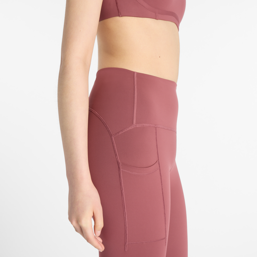 Legginsy damskie New Balance WP51268WAD – różowe
