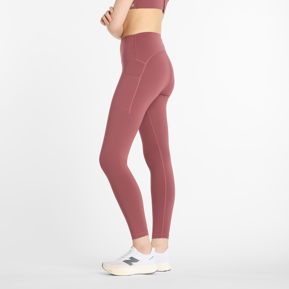 Legginsy damskie New Balance WP51268WAD – różowe