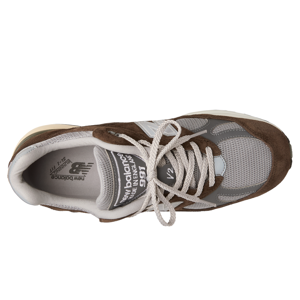 Buty męskie New Balance U991BG2 – brązowe