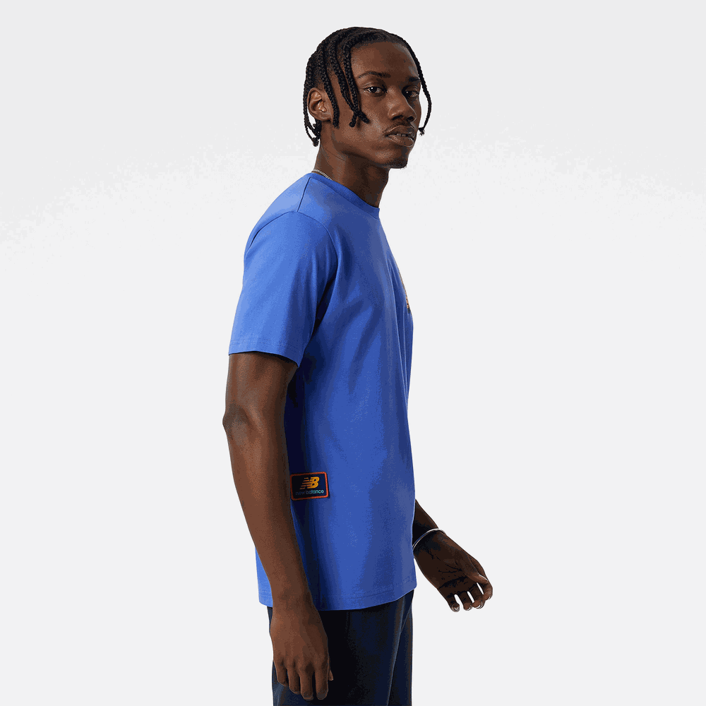 Koszulka New Balance MT21563ARA – niebieska