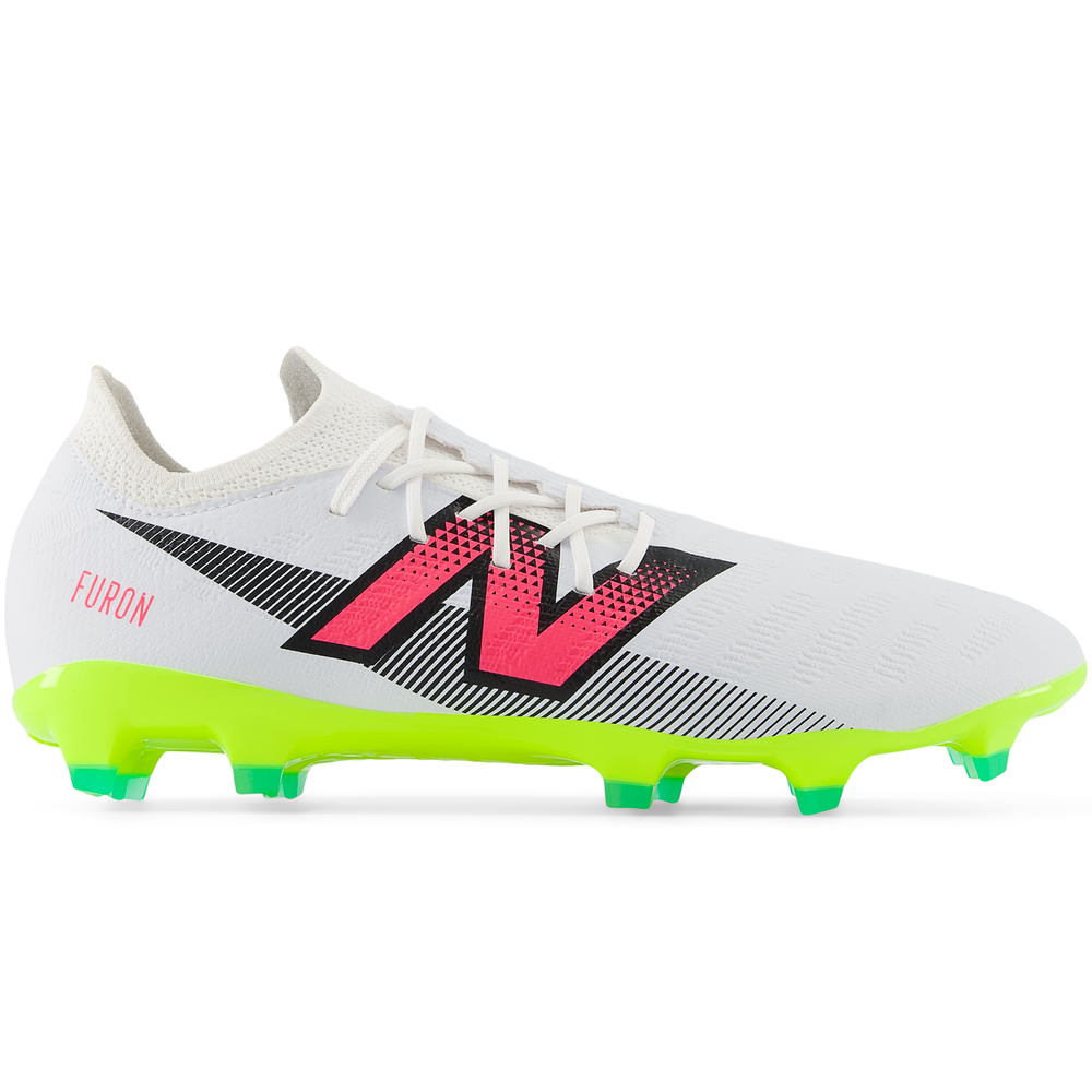 Korki męskie New Balance FURON DESTROY FG V7+ SF2FH75 - białe