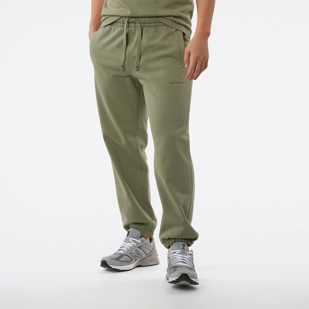 Spodnie męskie New Balance MP23551OLF – zielone