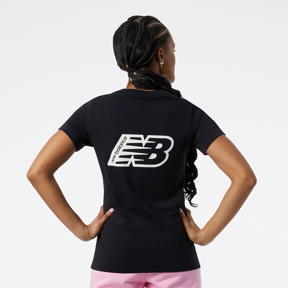 Koszulka damska New Balance WT23515BK – czarna