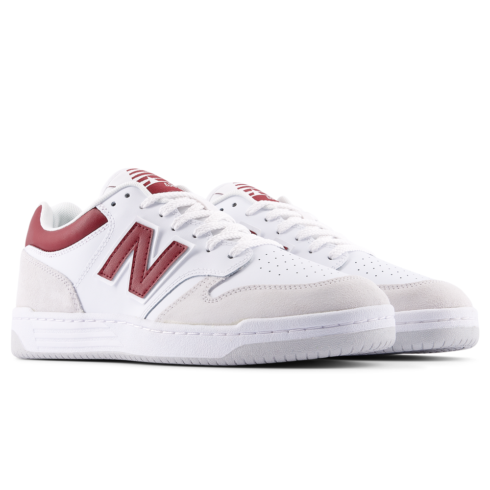 Buty unisex New Balance BB480LIR – białe