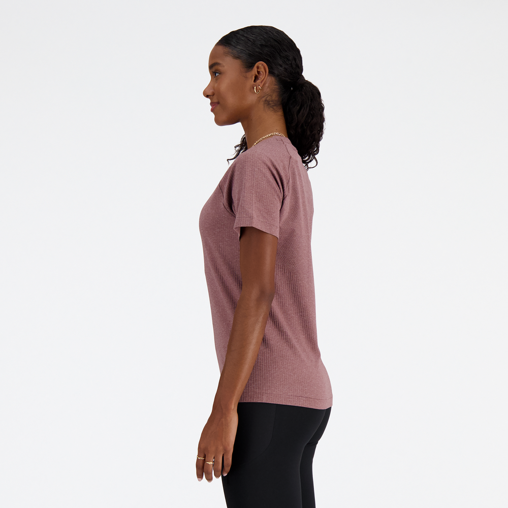 Koszulka damska New Balance WT41123LRC – różowa