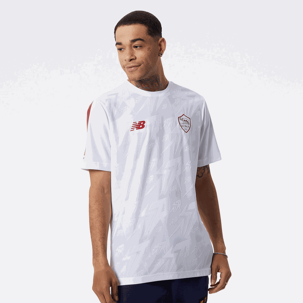 Koszulka New Balance JT231232AWY – biała