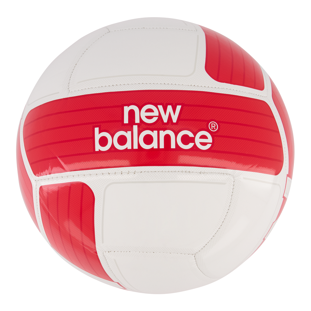 Piłka New Balance FB23002GWRD - biało-czerwona