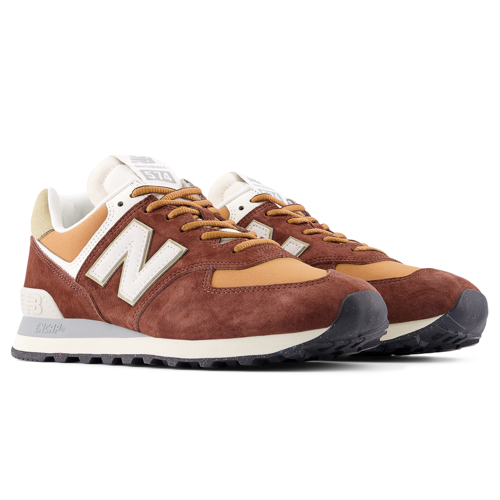 Buty unisex New Balance U574MRR – bordowe