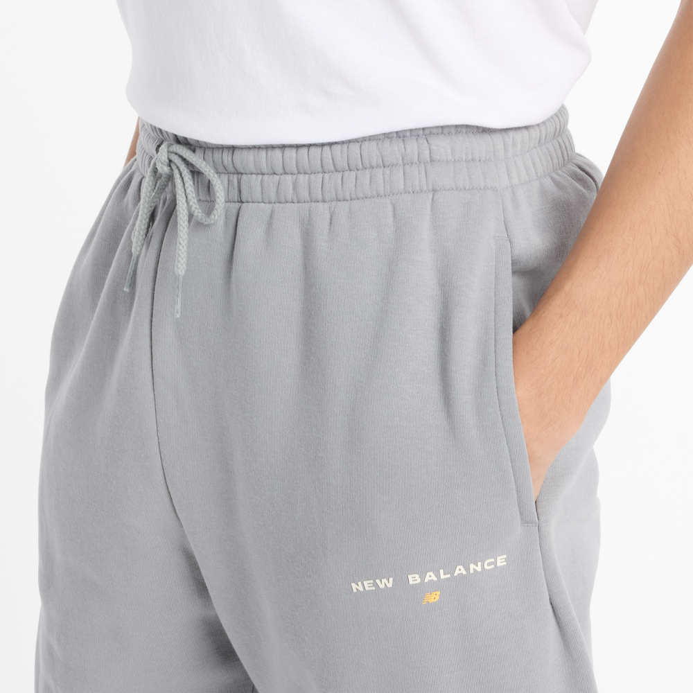 Spodnie męskie New Balance MP51505YST – szare