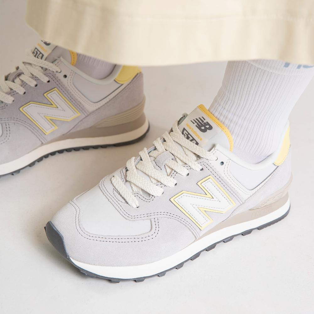 Buty damskie New Balance WL574QD – szare