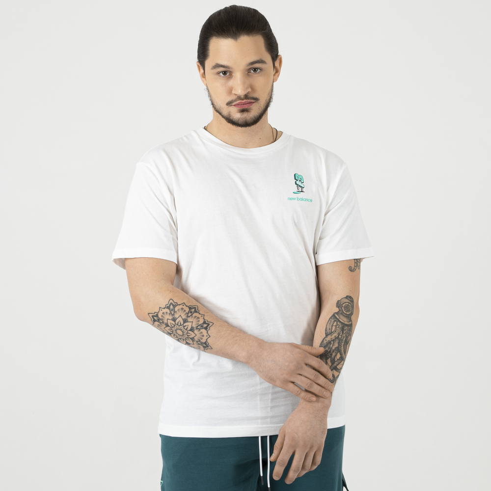 Koszulka New Balance MT13932WT - biała