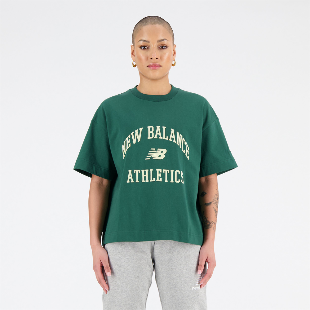 Koszulka damska New Balance WT33551NWG – zielona