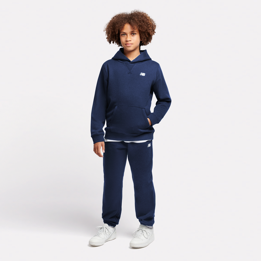 Spodnie dziecięce New Balance LAKB0060NNY – granatowe
