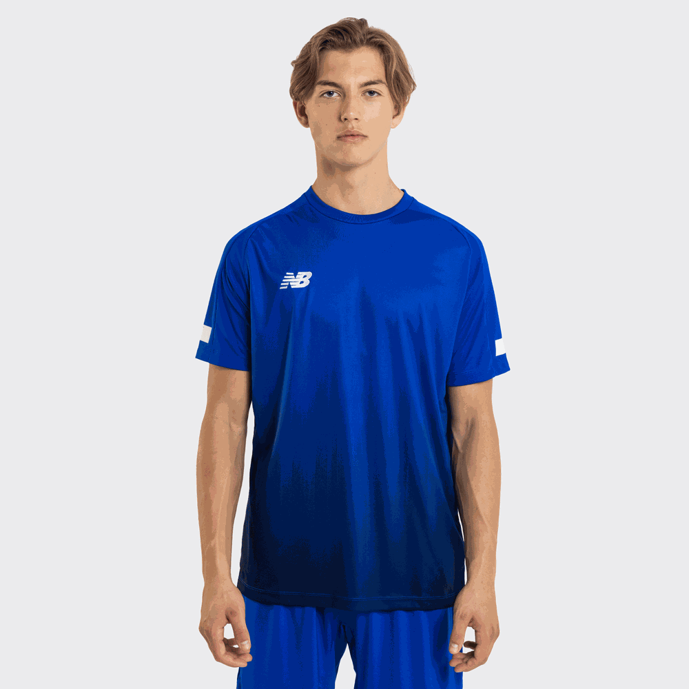 Koszulka męska New Balance EMT9004TRY – niebieska