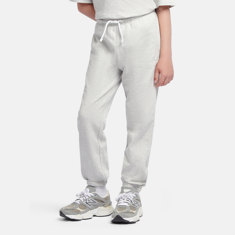 Spodnie dziecięce New Balance LAKB0060AHH – szare