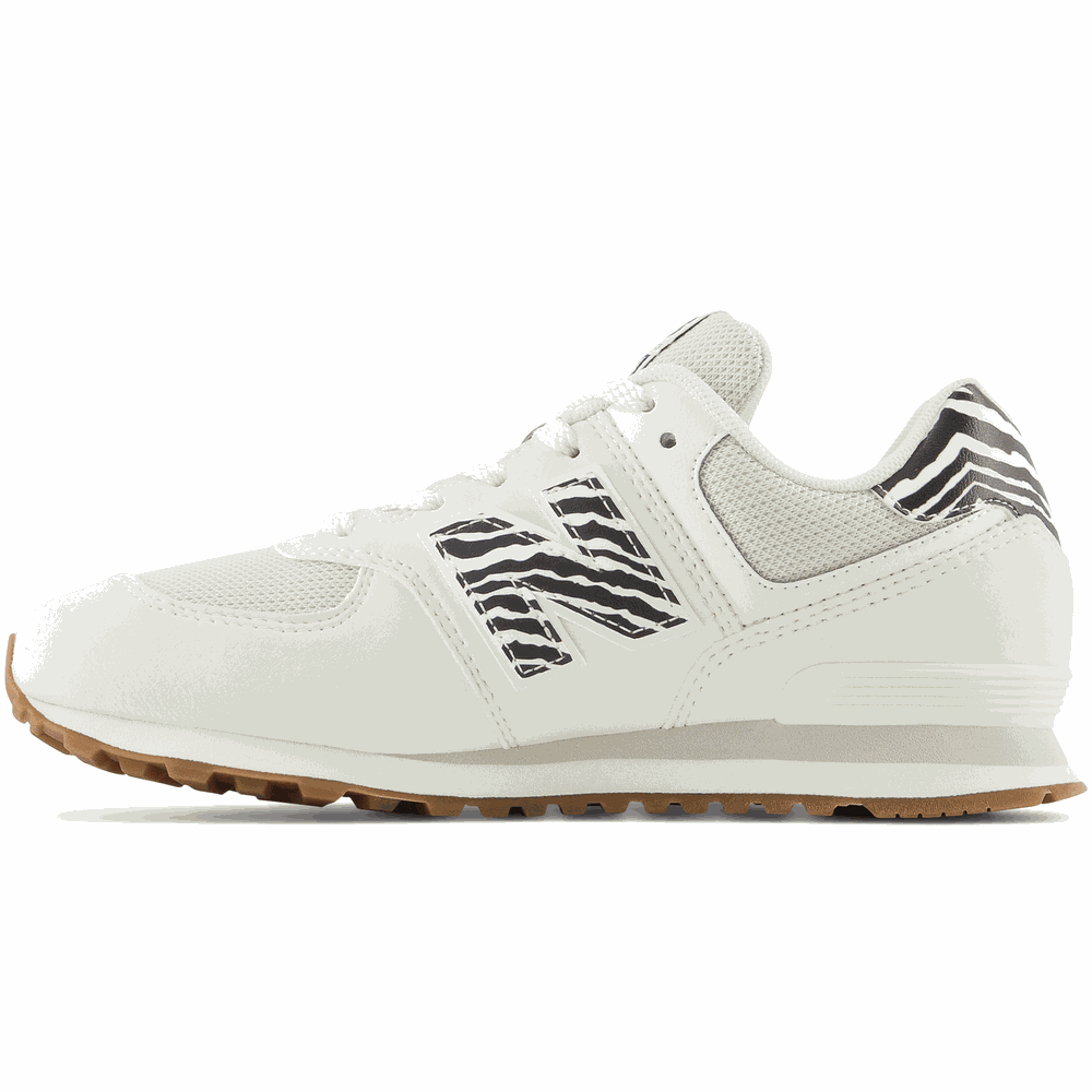 Buty dziecięce New Balance GC574AS1 – białe