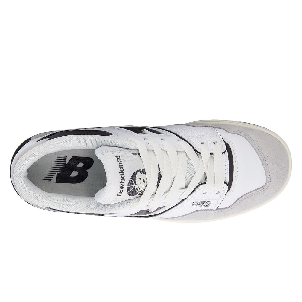 Buty dziecięce New Balance GSB550BW – białe