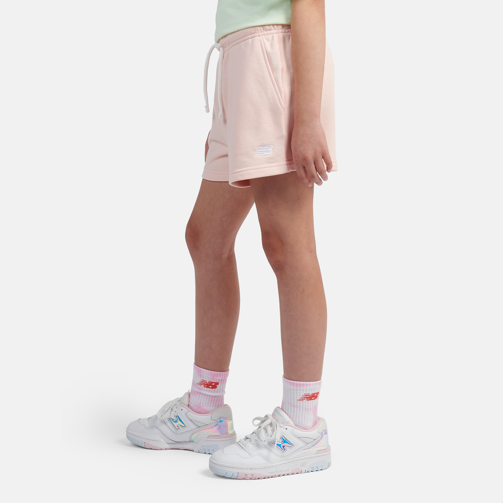 Spodenki dziecięce New Balance LAKG0006PIE – różowe