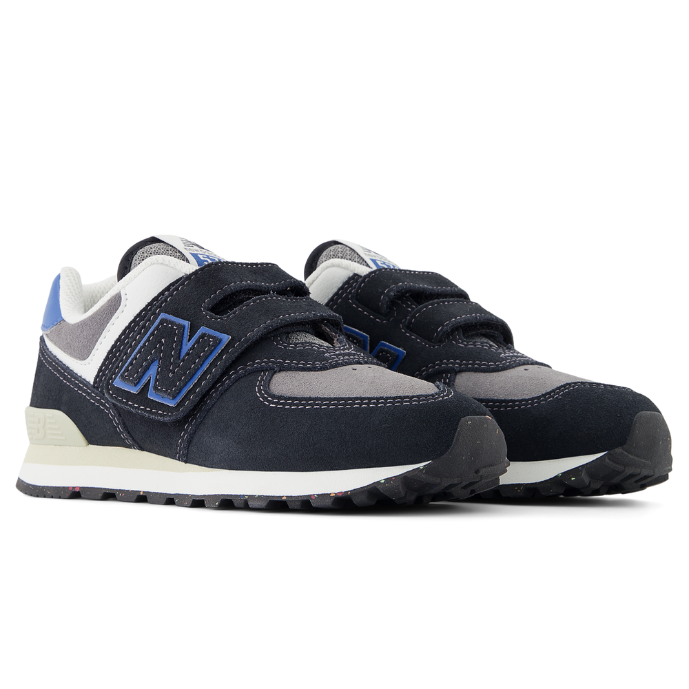 Buty dziecięce New Balance PV574QRB – czarne