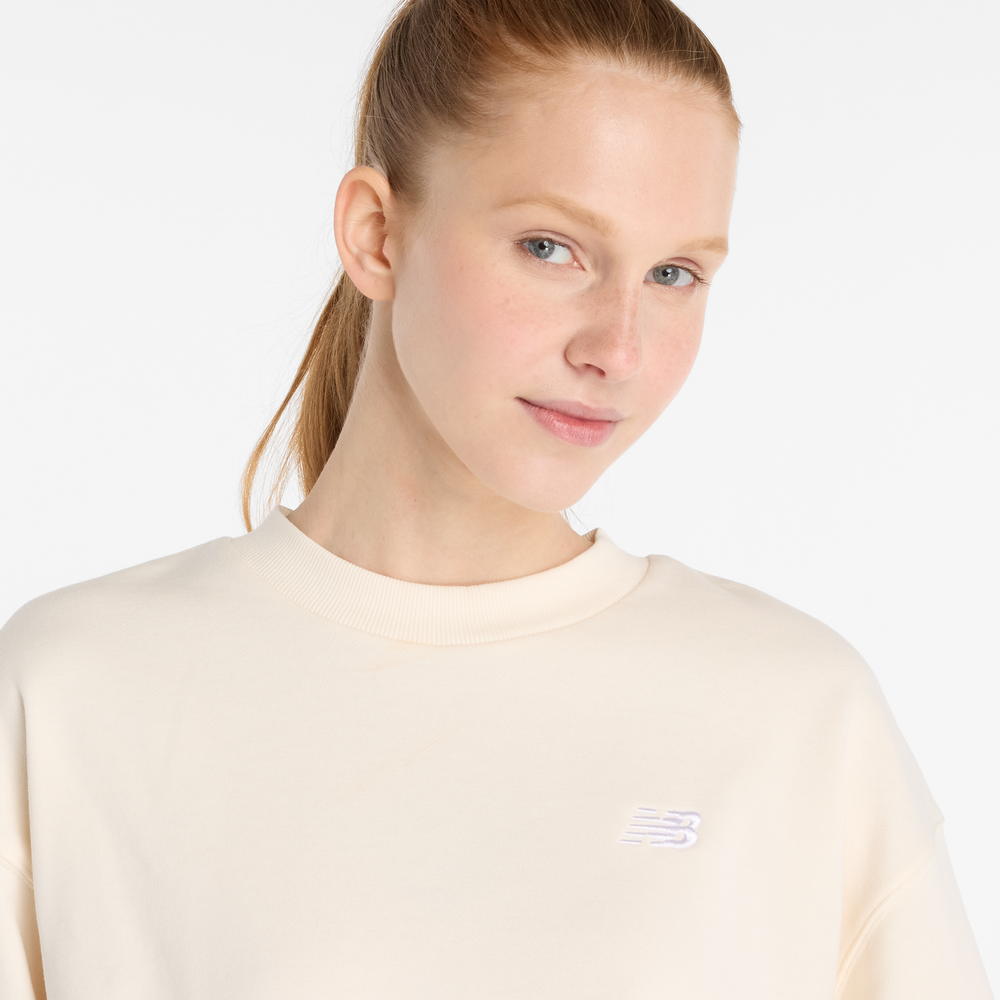 Bluza damska New Balance WT41508PEF – beżowa