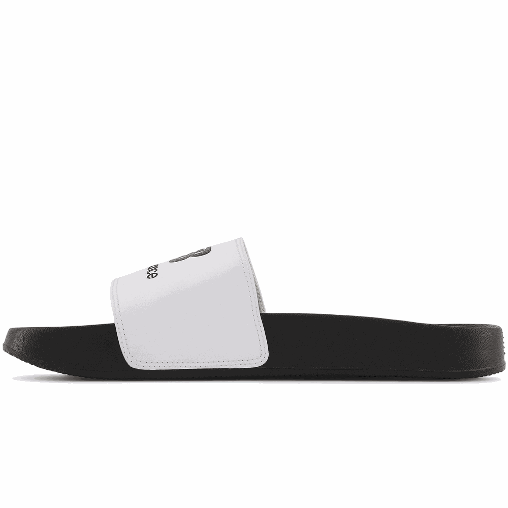 Klapki New Balance SUF50WK1 – czarno–białe