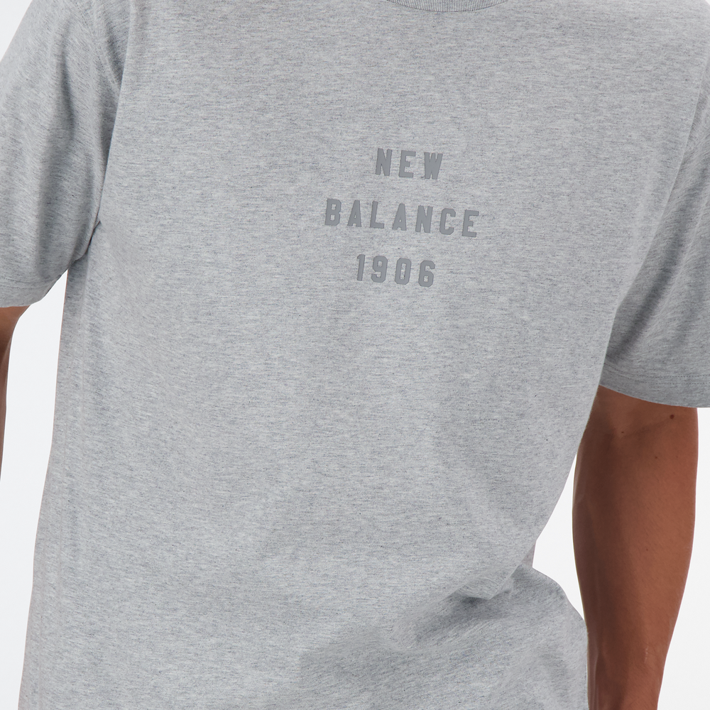 Koszulka męska New Balance MT41519AG – szara
