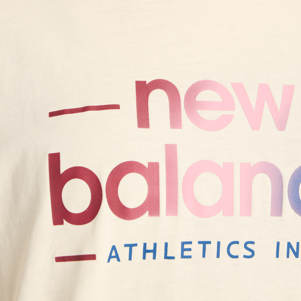 Koszulka damska New Balance WT53916LIN – beżowa