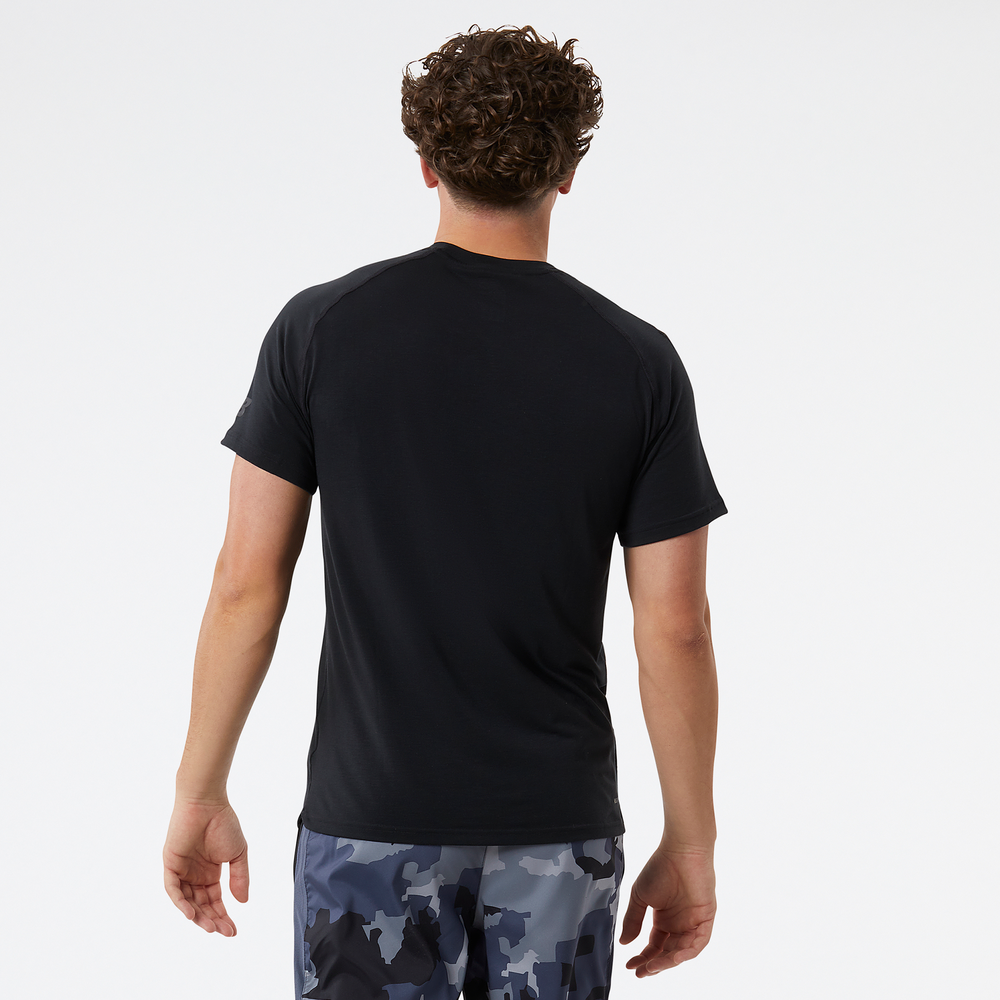 Koszulka męska New Balance MT23059BK – czarna
