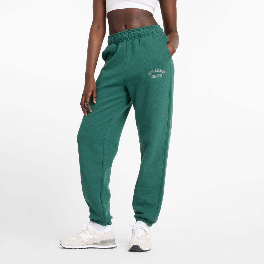 Spodnie damskie New Balance WP43500NWG – zielone