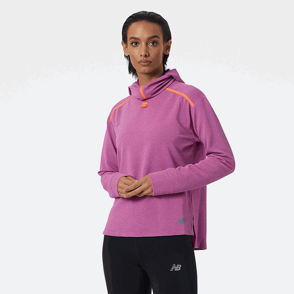 Bluza New Balance WT21286MP2 – fioletowa