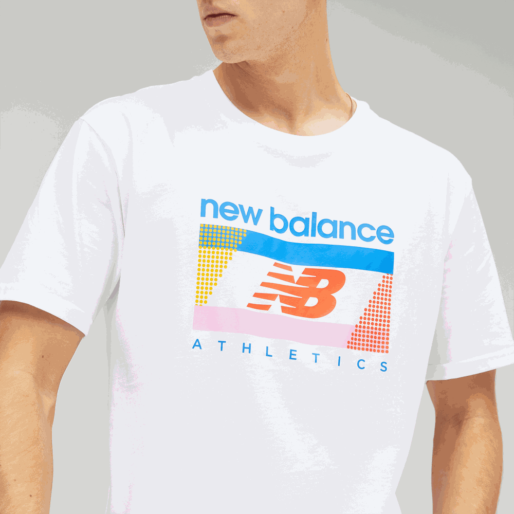 Koszulka New Balance MT21502WT – biała