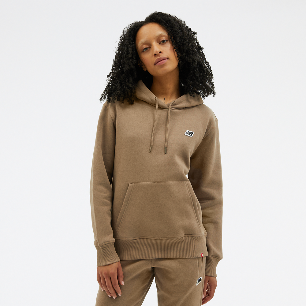 Bluza damska New Balance WT23602MS – brązowa