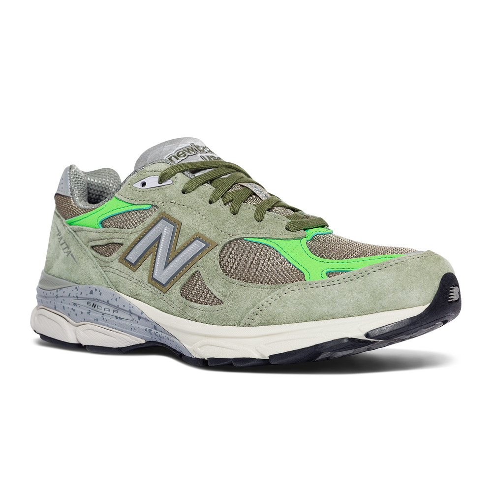 Buty męskie New Balance x Patta M990PP3 – zielone