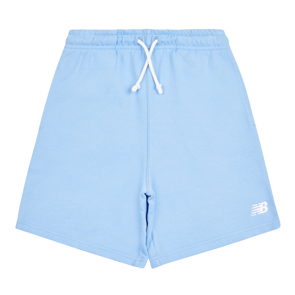 Spodenki dziecięce New Balance LAKB0008ELE – niebieskie