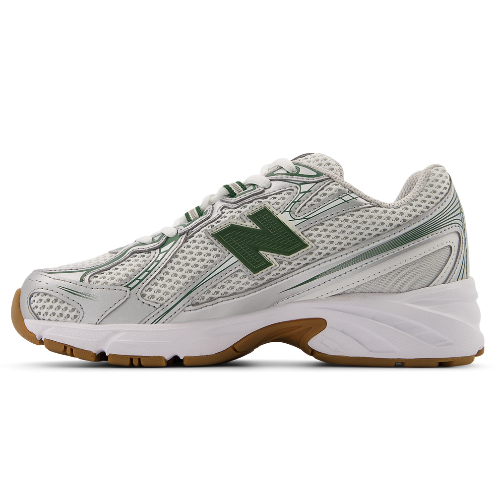 Buty dziecięce New Balance GR740SF – srebrne