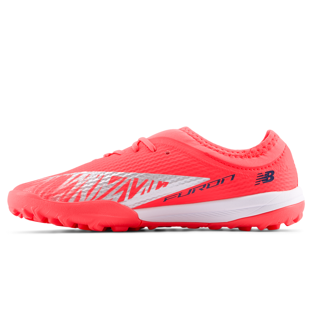 Turfy dziecięce New Balance FURON TEAM JNR TF V8 SJF3TMP8 – czerwone