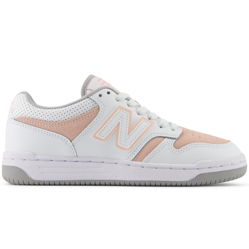 Buty dziecięce New Balance GSB480VP – białe