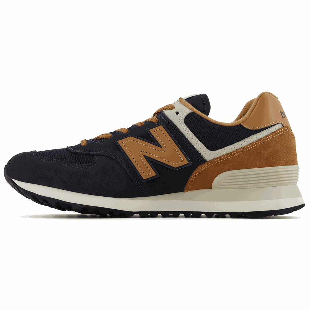 Buty New Balance ML574OT2 – granatowo–brązowe