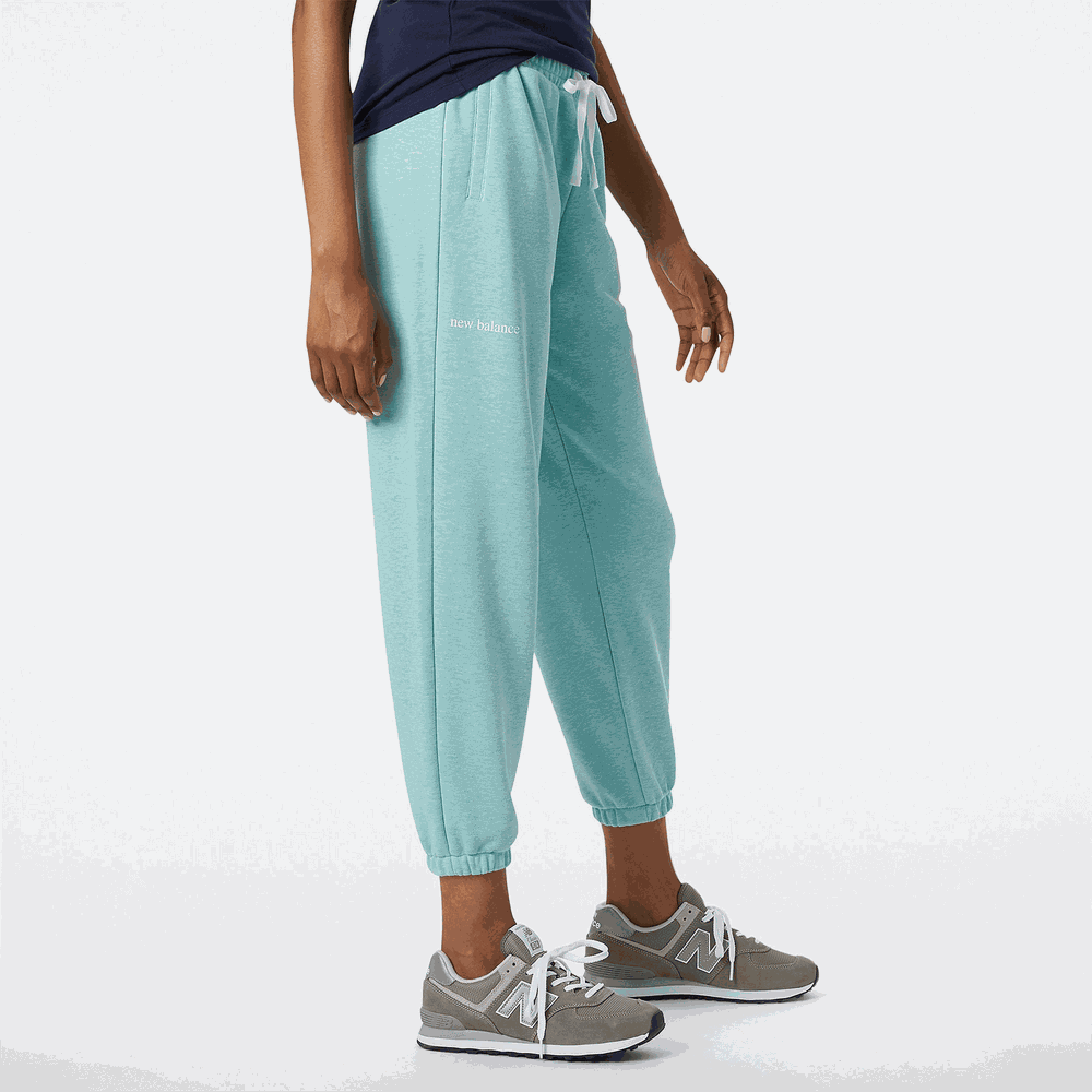 Spodnie New Balance WP21554SH1 – niebieskie