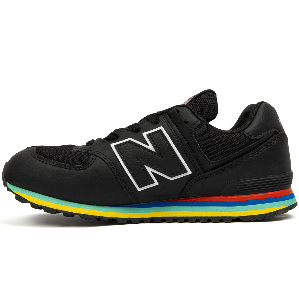 Buty dziecięce New Balance GC574KIF – czarne