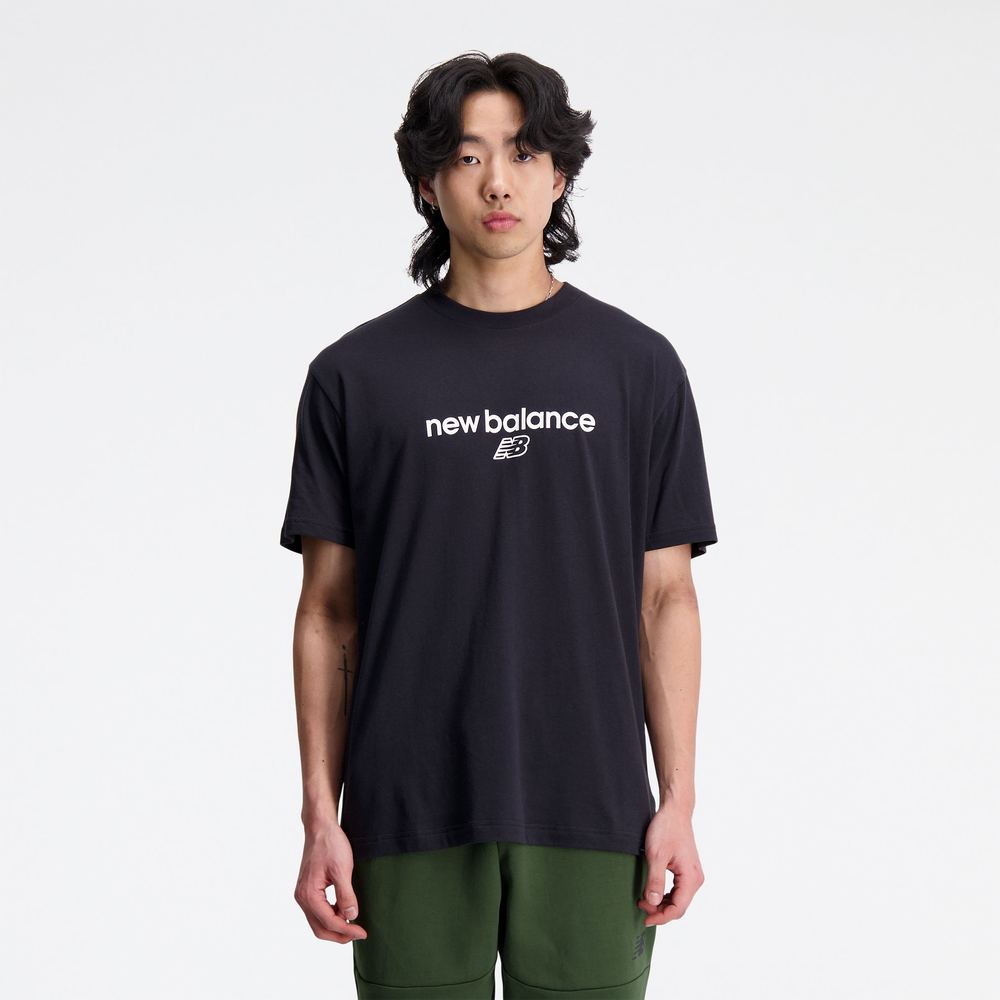 Koszulka męska New Balance MT33529BK – czarna